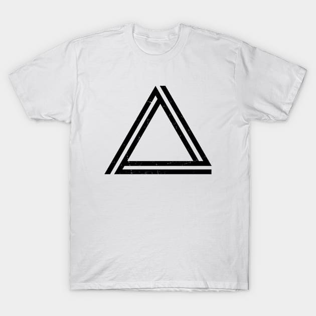 Triangle Point T-Shirt by tmsarts